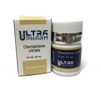 Clomiphene Citrate (Ultra-Pharm) 40 таб - 50мг/таб
